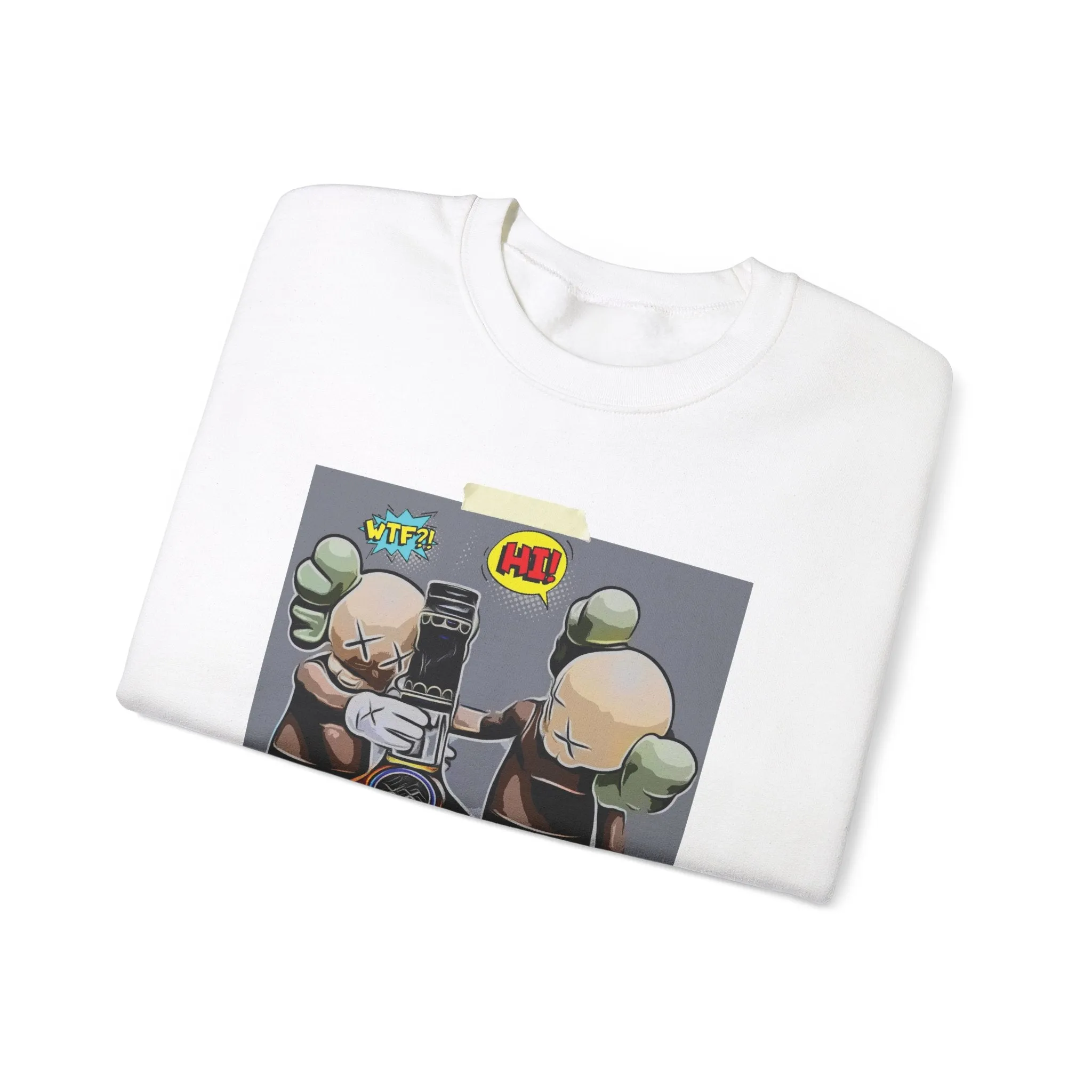 Comic Book XX Cognac Pic -  Crewneck Sweatshirt