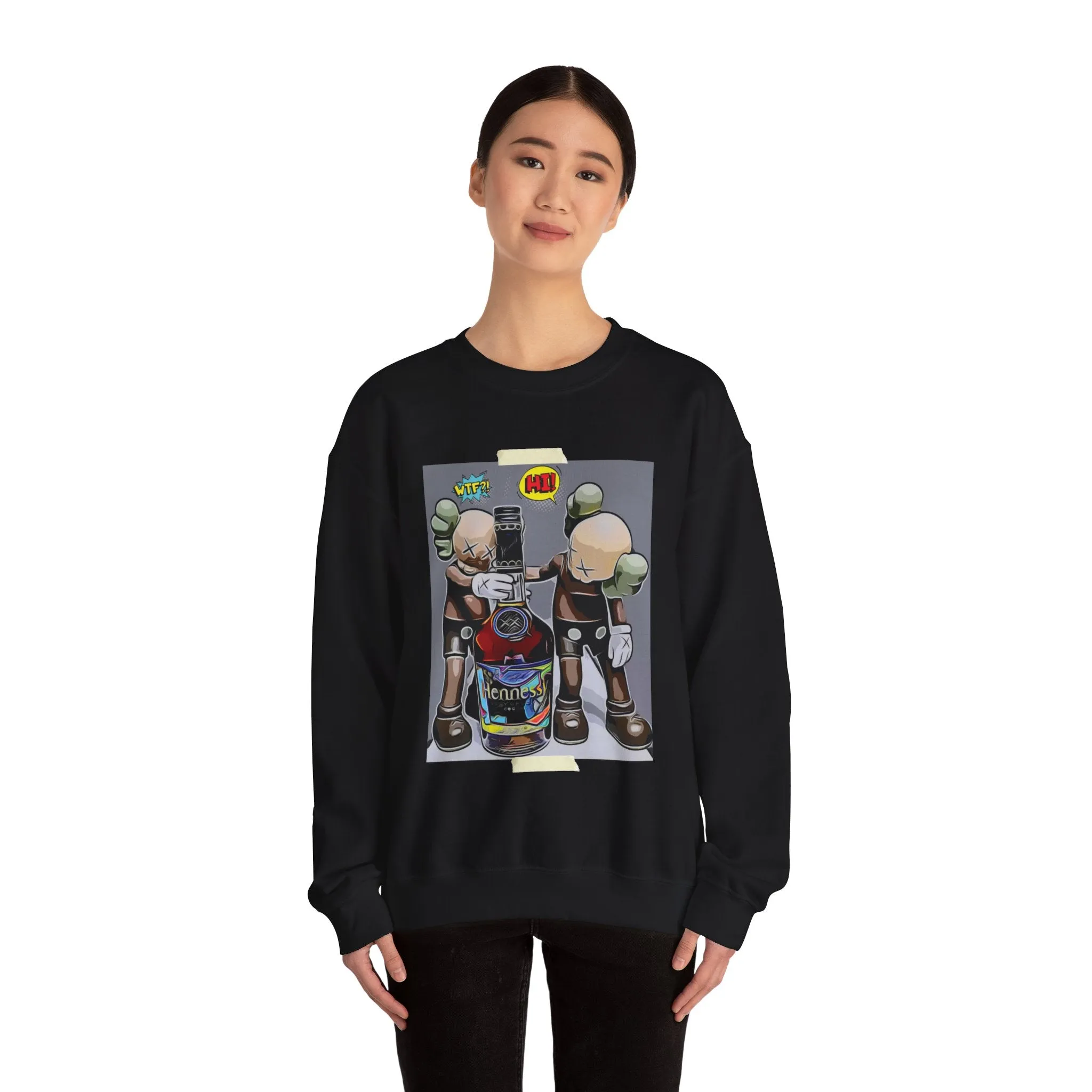 Comic Book XX Cognac Pic -  Crewneck Sweatshirt