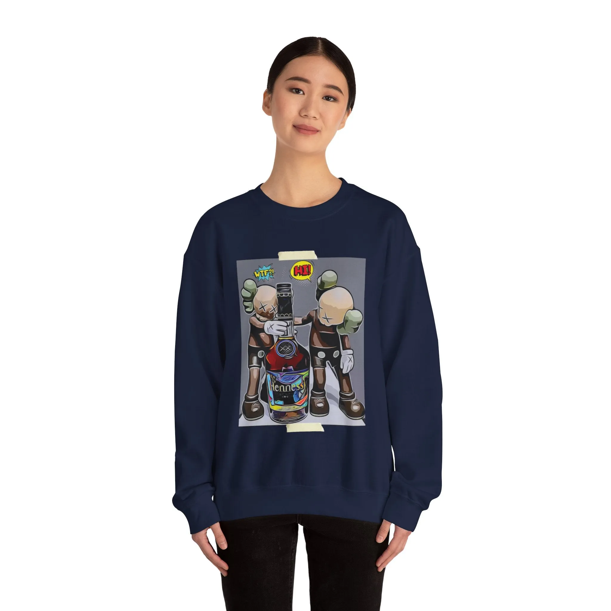 Comic Book XX Cognac Pic -  Crewneck Sweatshirt