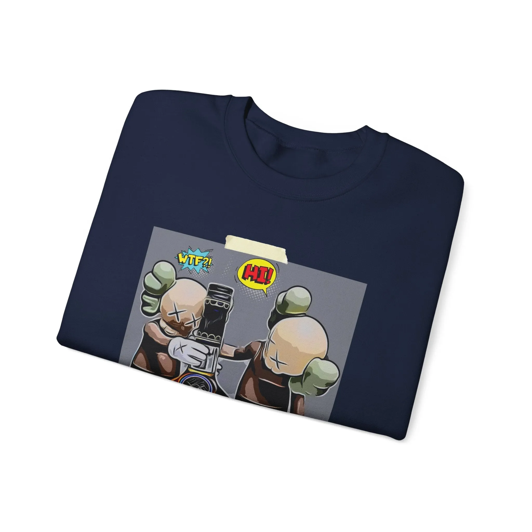 Comic Book XX Cognac Pic -  Crewneck Sweatshirt