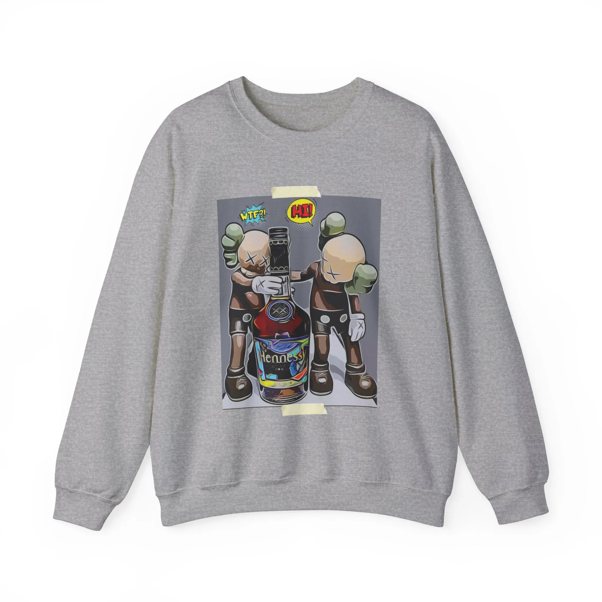 Comic Book XX Cognac Pic -  Crewneck Sweatshirt