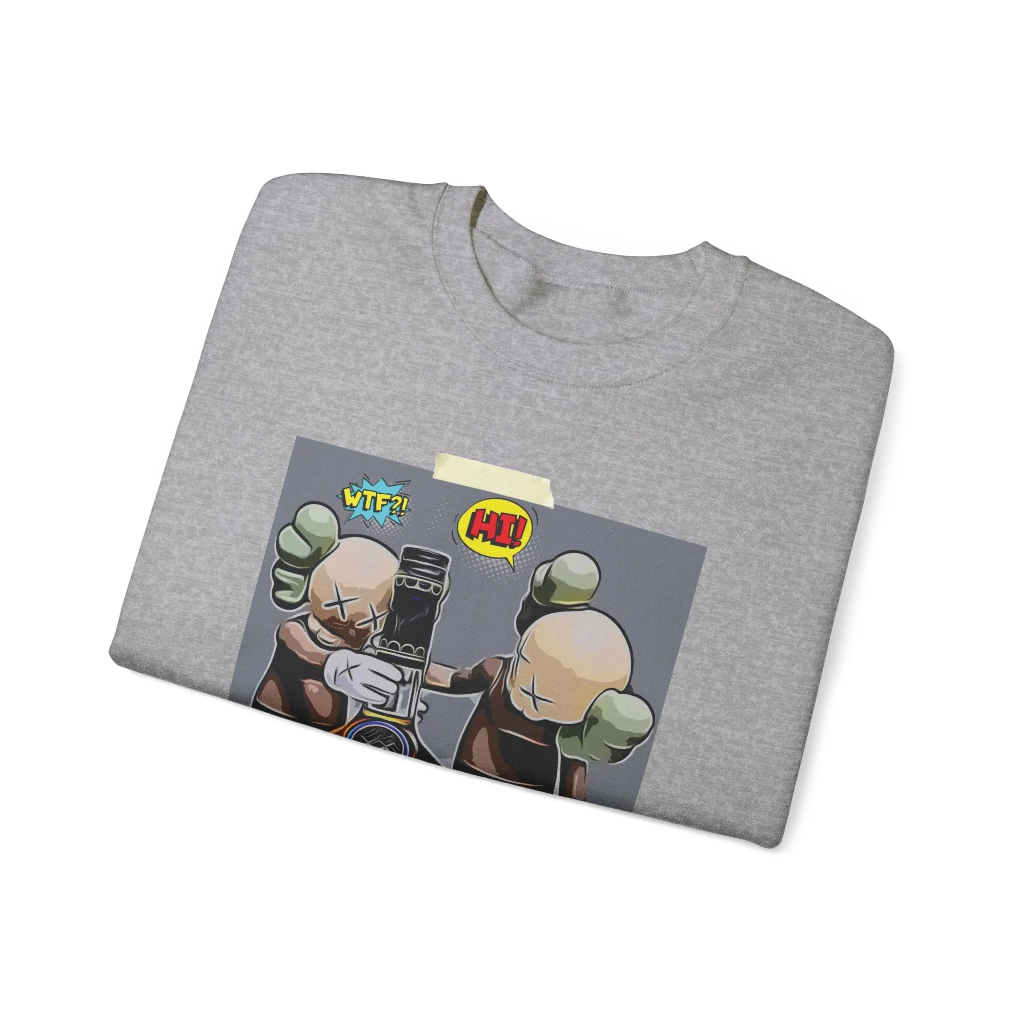 Comic Book XX Cognac Pic -  Crewneck Sweatshirt