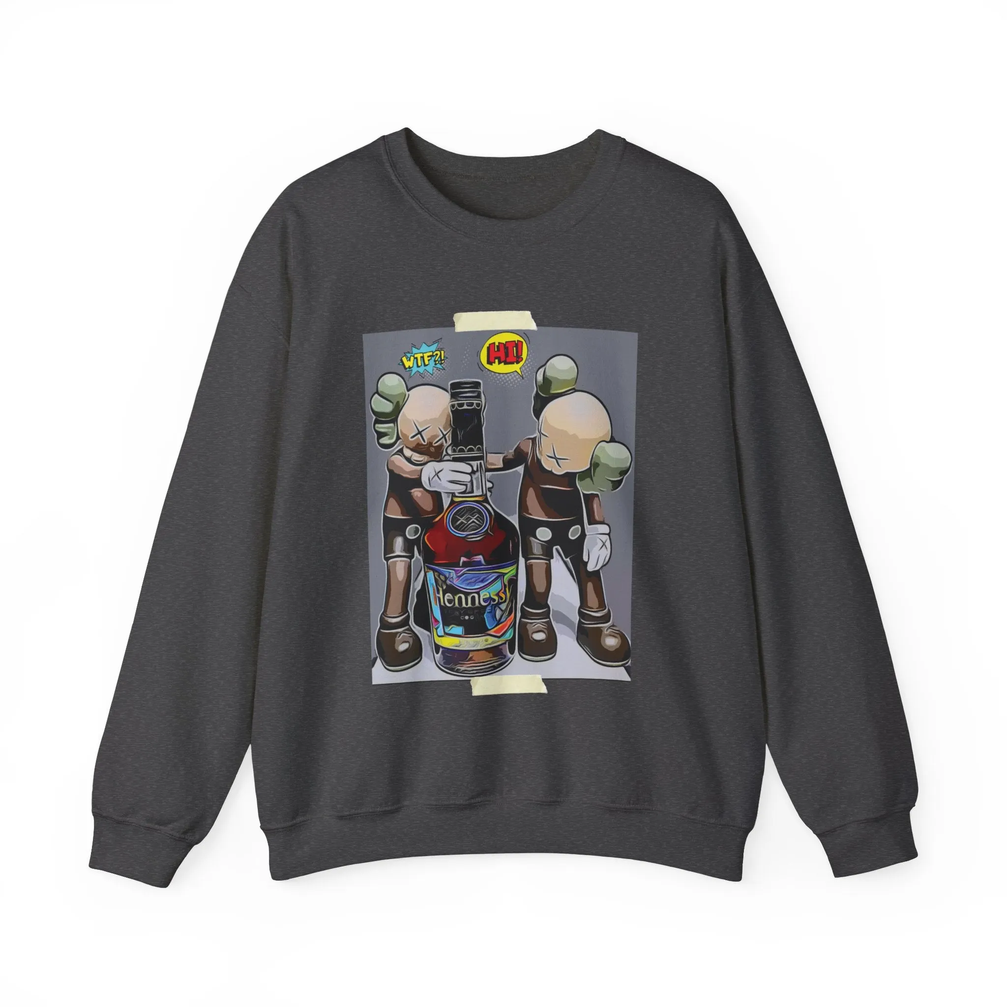 Comic Book XX Cognac Pic -  Crewneck Sweatshirt