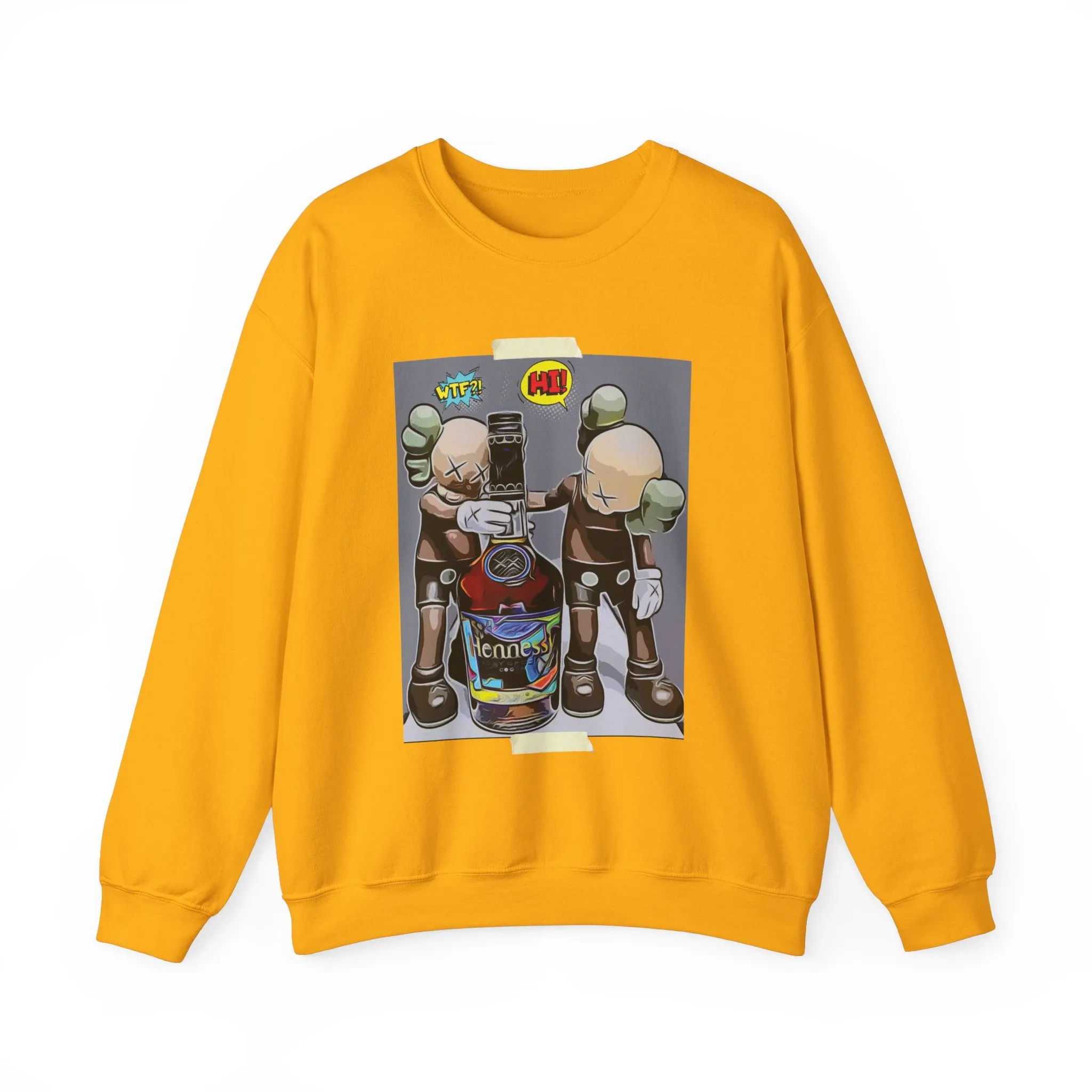 Comic Book XX Cognac Pic -  Crewneck Sweatshirt