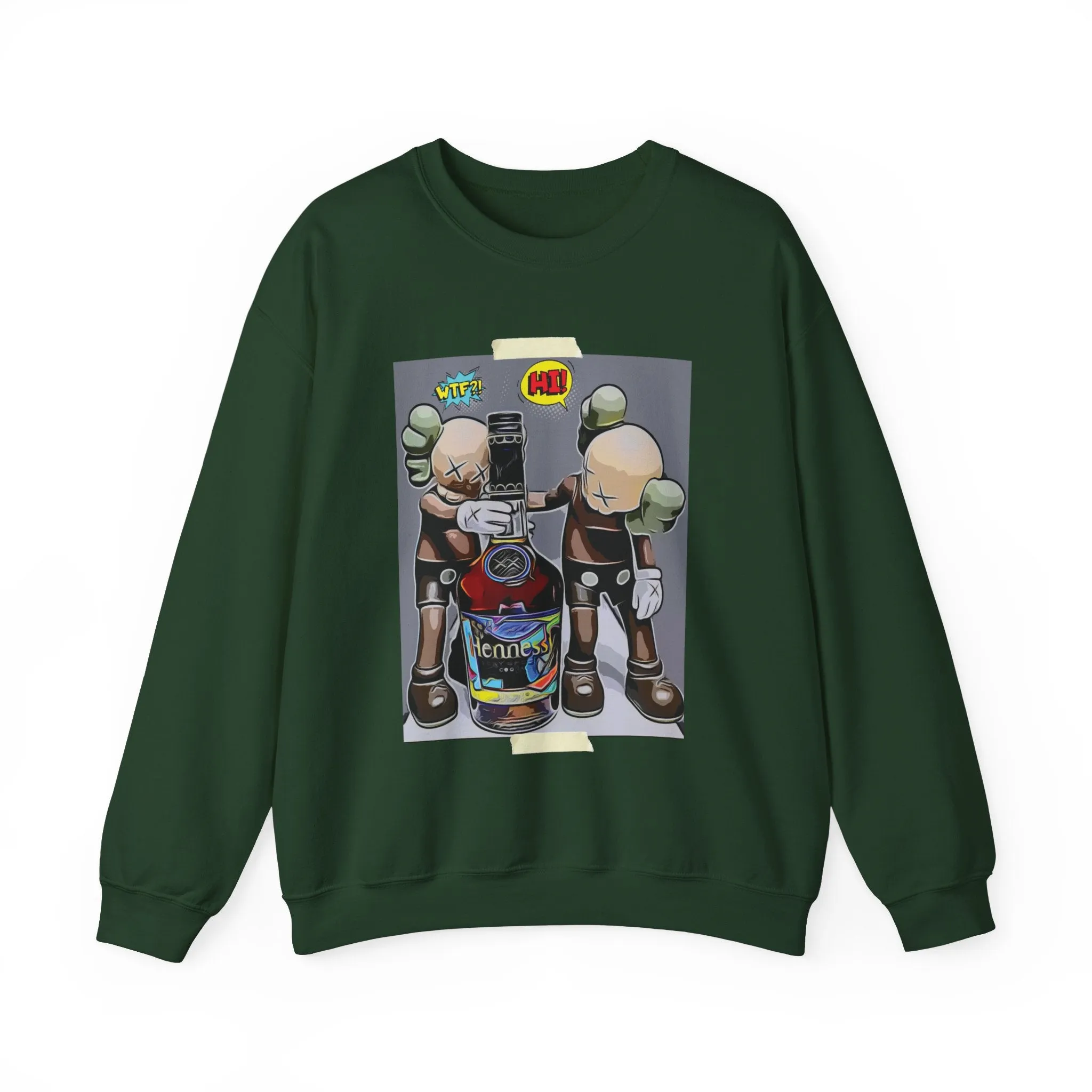 Comic Book XX Cognac Pic -  Crewneck Sweatshirt