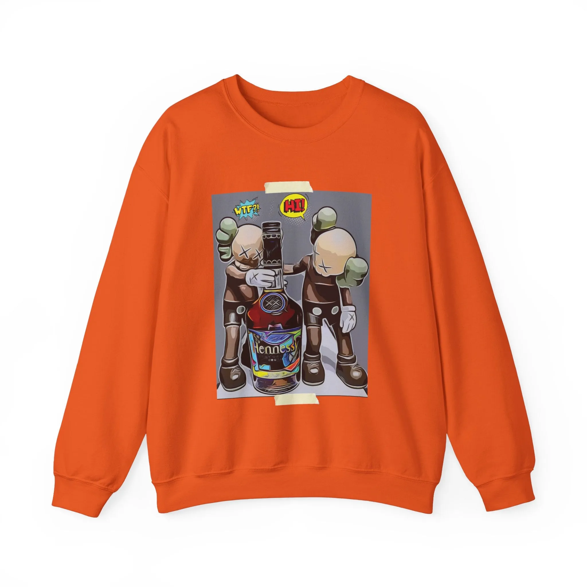 Comic Book XX Cognac Pic -  Crewneck Sweatshirt