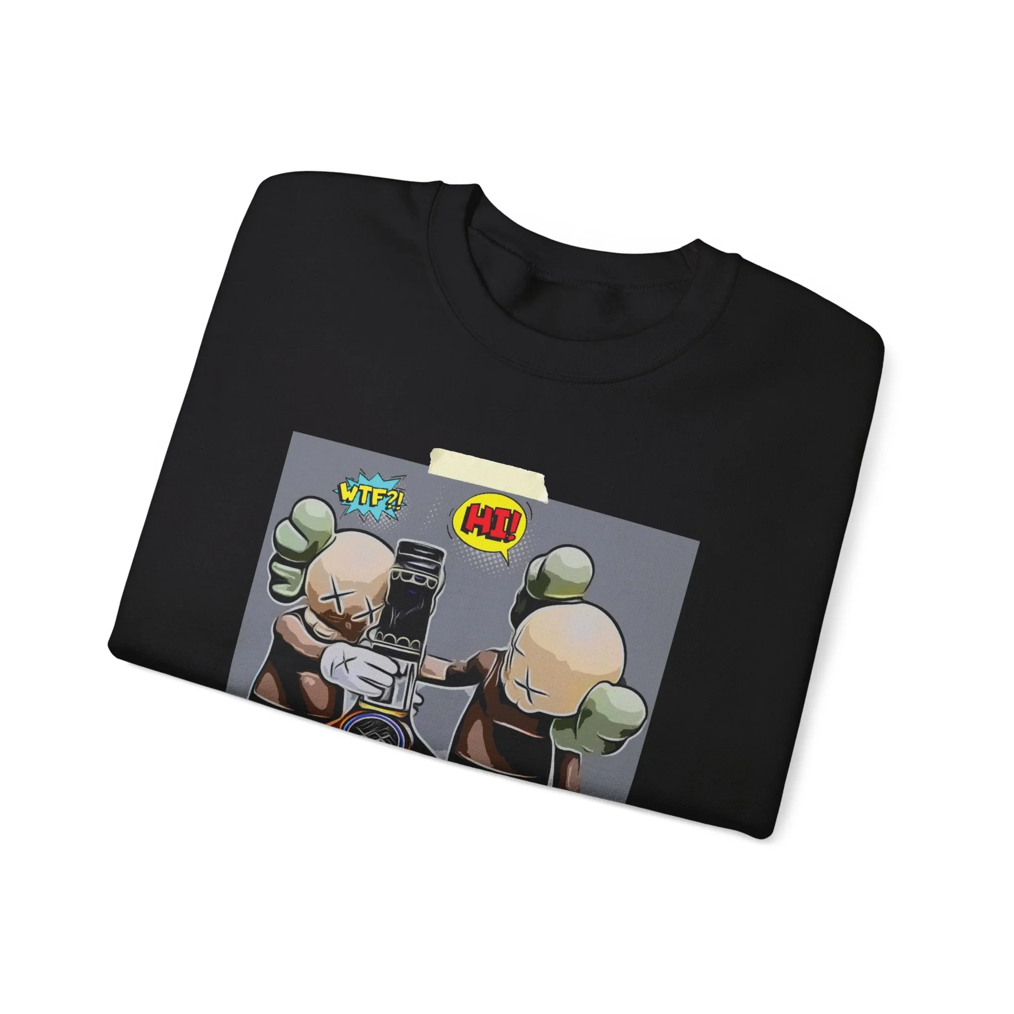 Comic Book XX Cognac Pic -  Crewneck Sweatshirt