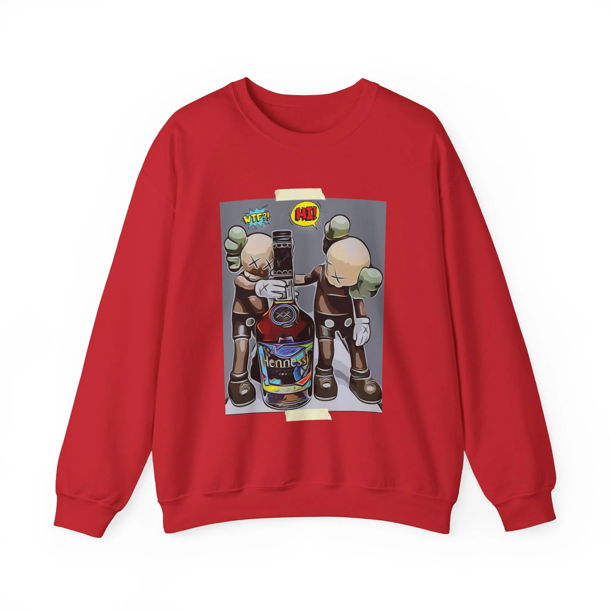 Comic Book XX Cognac Pic -  Crewneck Sweatshirt