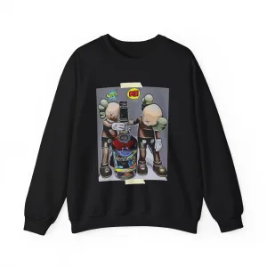 Comic Book XX Cognac Pic -  Crewneck Sweatshirt