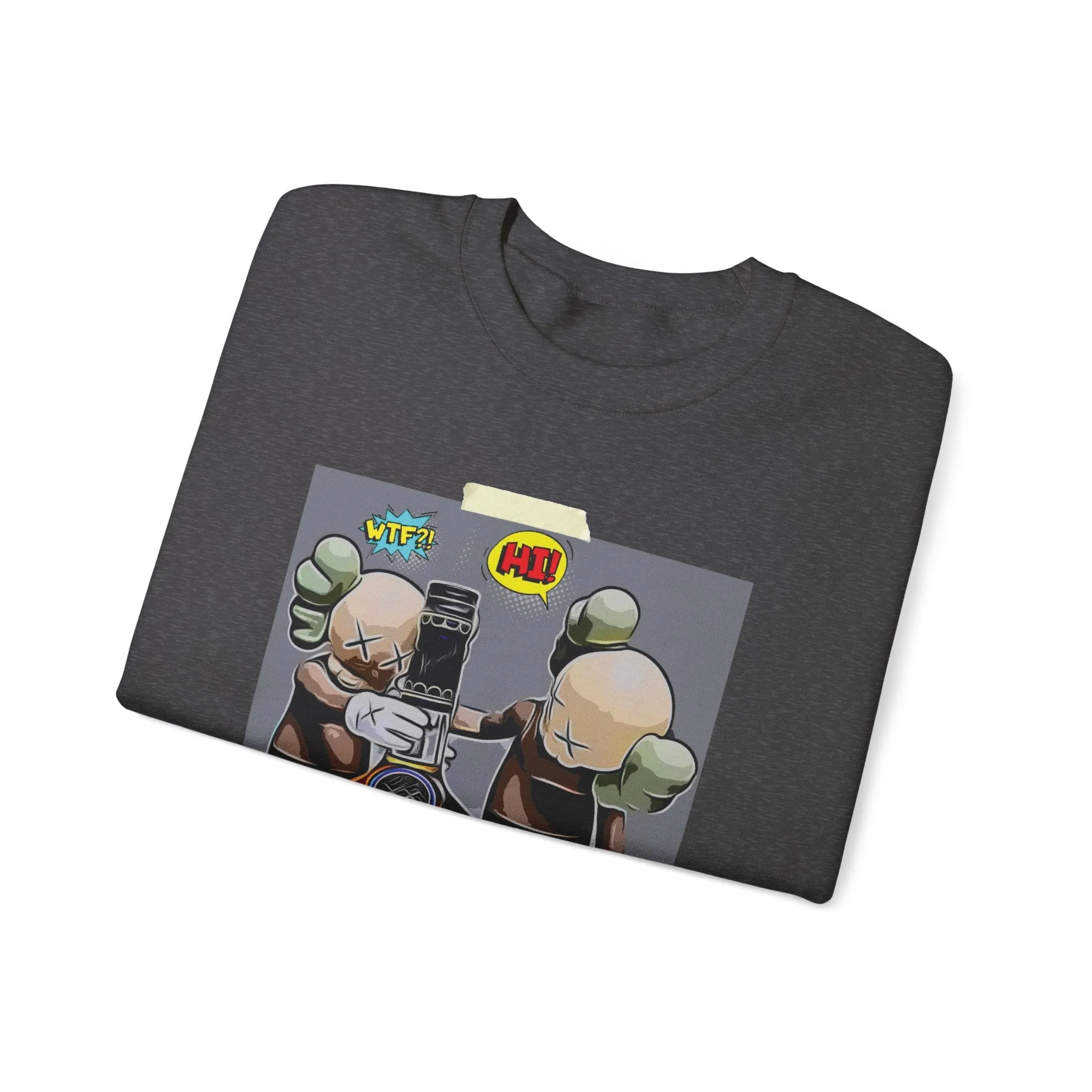 Comic Book XX Cognac Pic -  Crewneck Sweatshirt