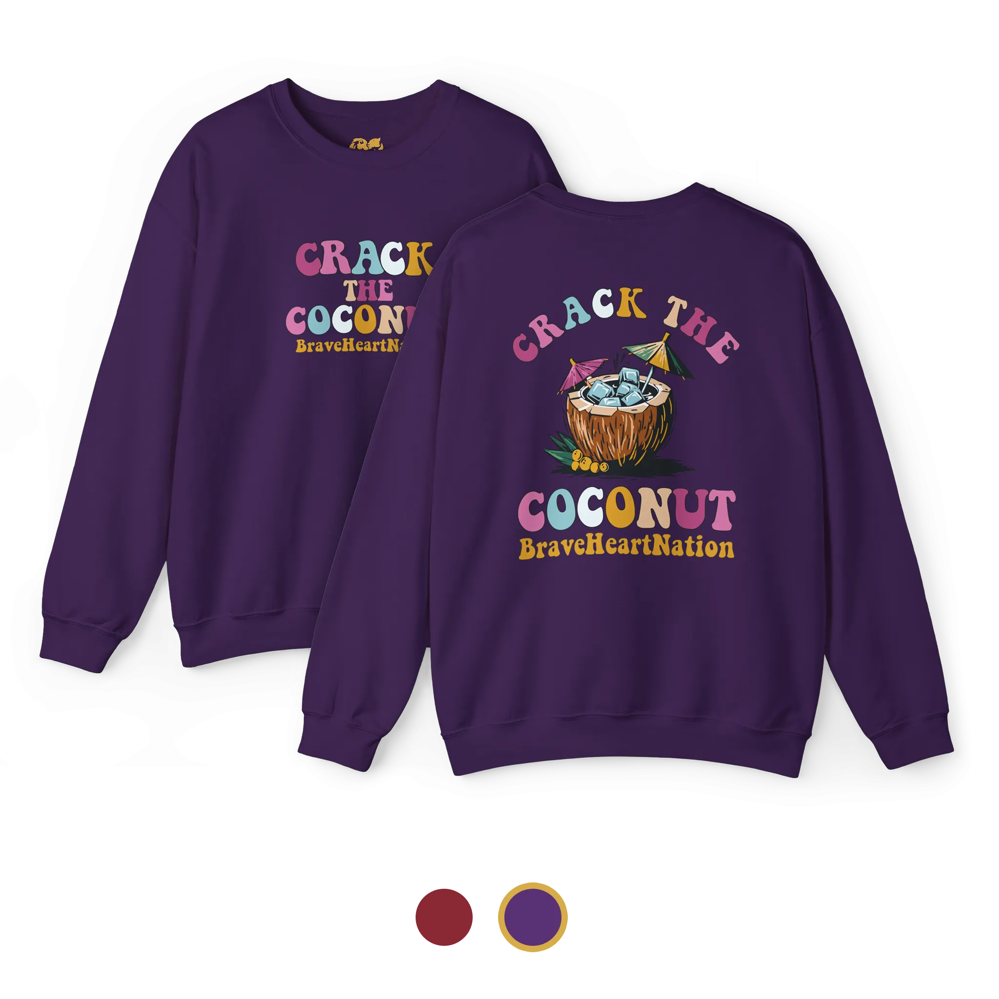 Crack The Coconut | Heavy Sweatshirt