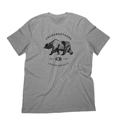 Crankbrothers Bear Sketch T-Shirt Men's