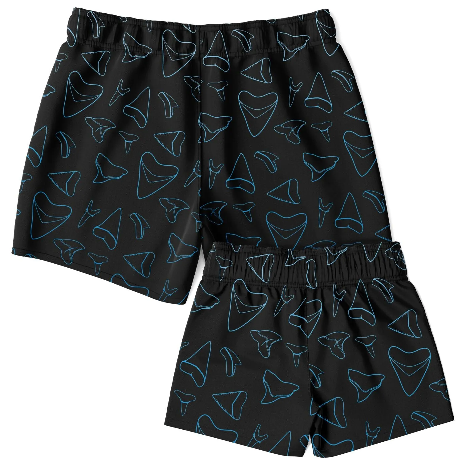 DAD & SON MATCHING SHARK TOOTH PATTERN SWIM SUIT - FREE SHIPPING!