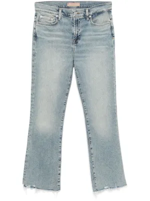Daisy denim cotton jeans