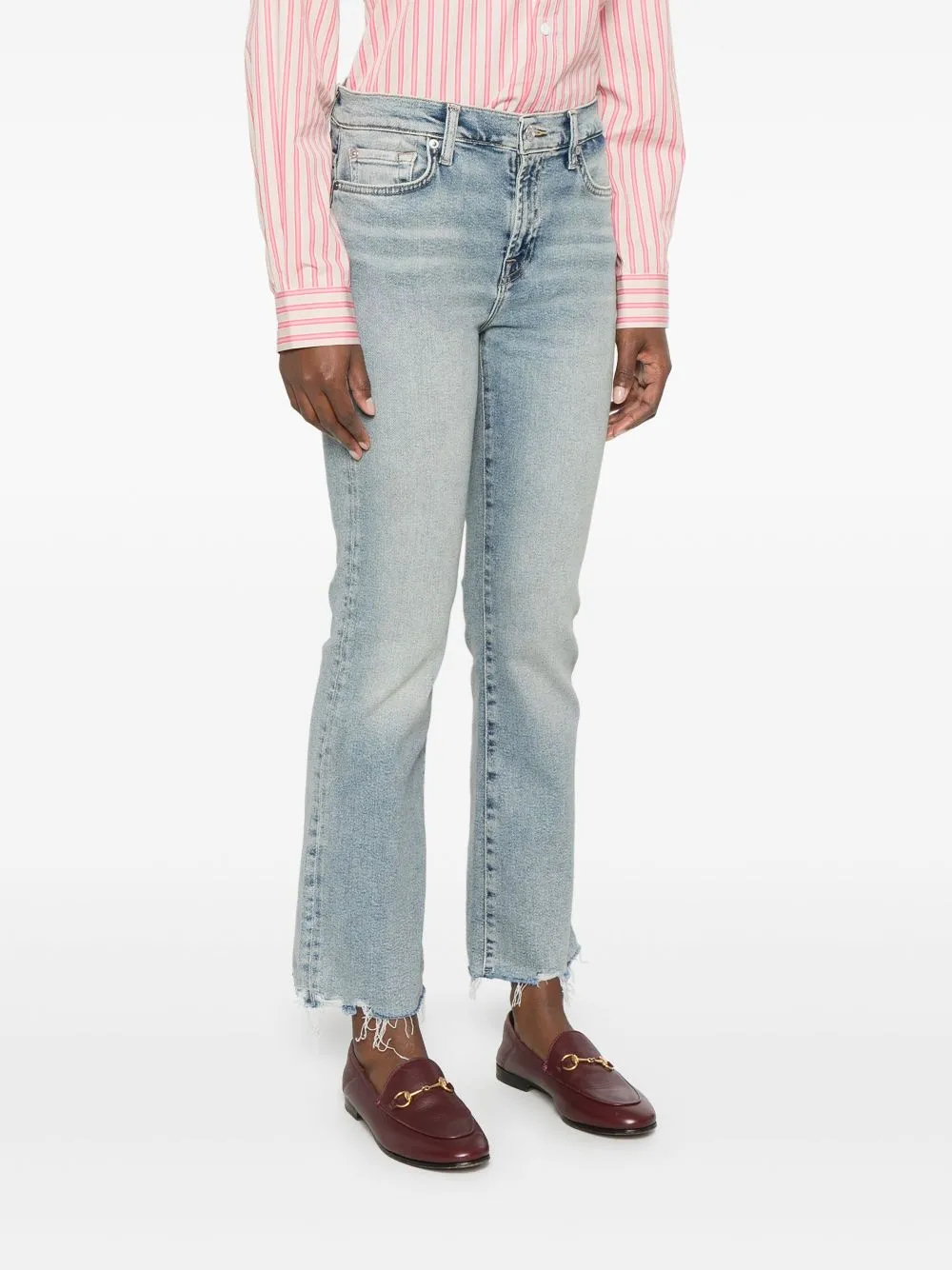 Daisy denim cotton jeans