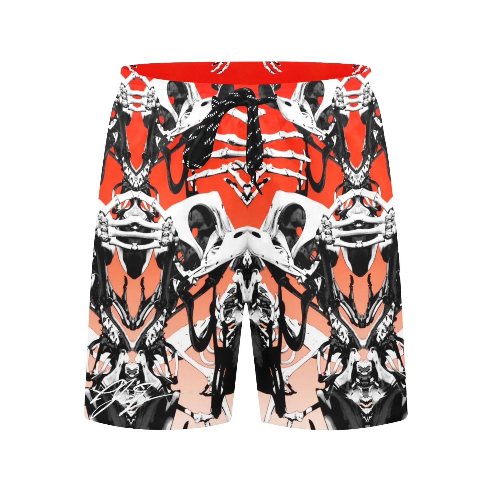 Dead Duck Men's Mid-Length Beach Shorts