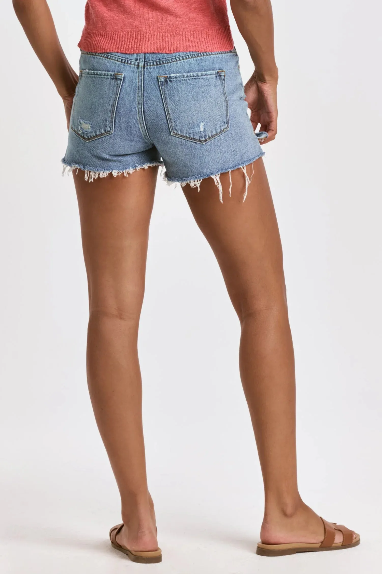 Dear John Denim Gigi Mid Rise Shorts Lamar