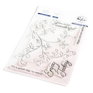 Delicate Foliage Stamp Pinkfresh 196923