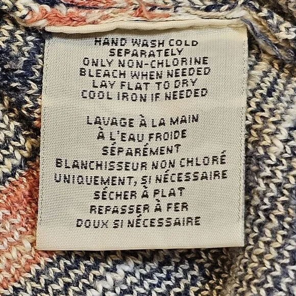 Denim &amp; Supply Ralph Lauren Womens Cotton Knit Aztec Sweater Colorful‎ Medium