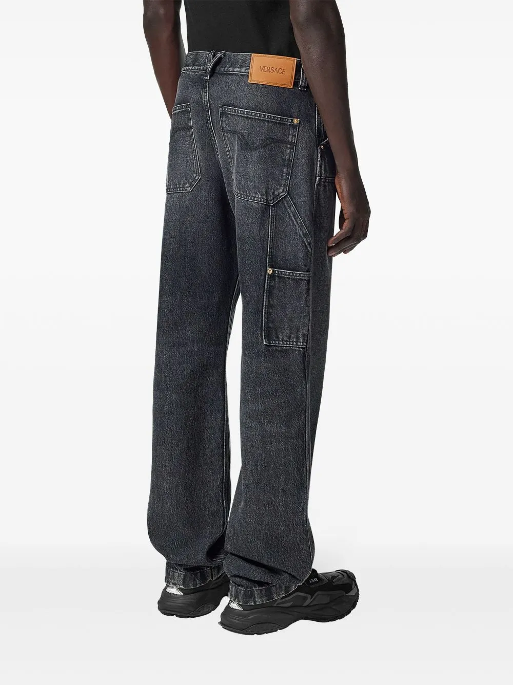 Denim cotton jeans
