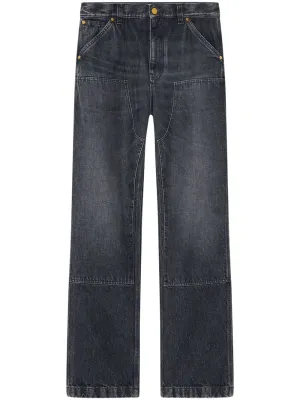 Denim cotton jeans