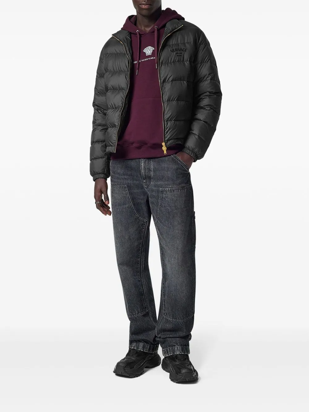 Denim cotton jeans