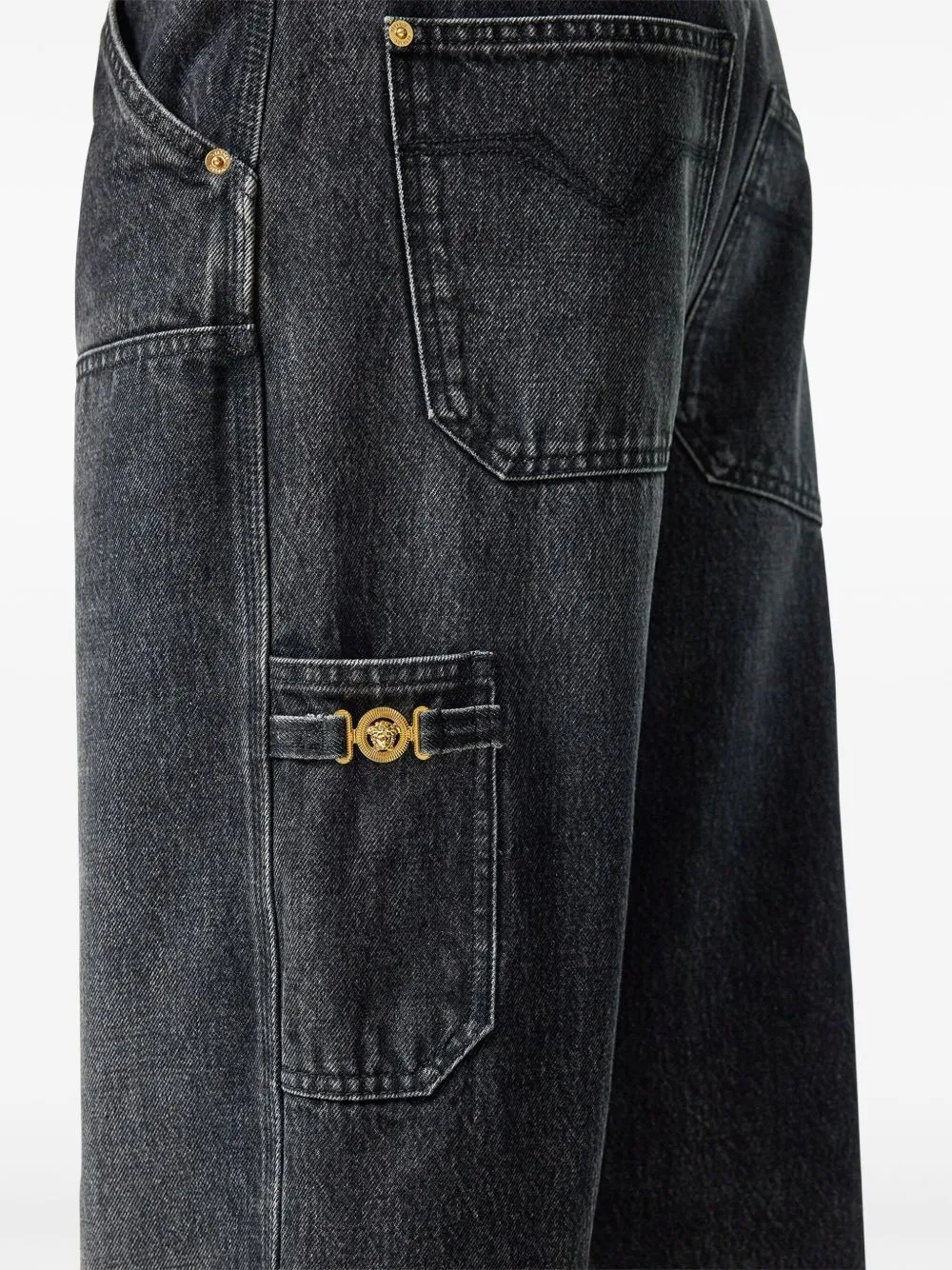 Denim cotton jeans