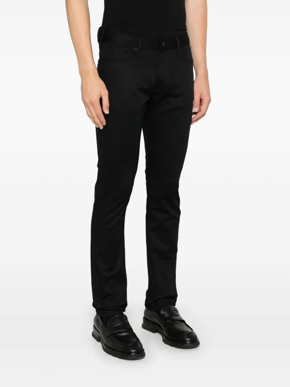 Denim cotton jeans