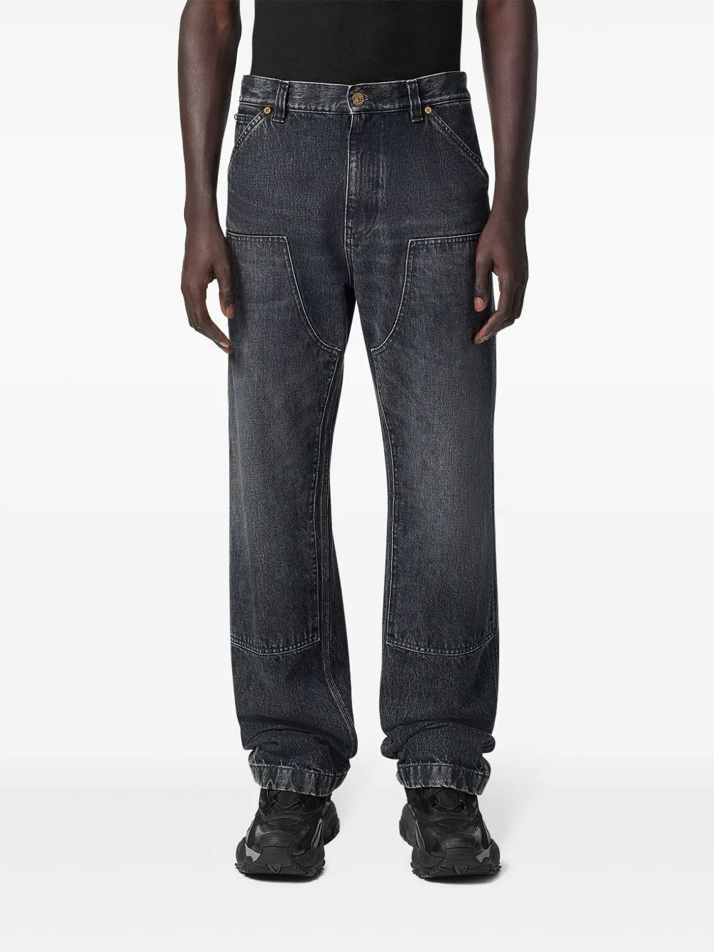 Denim cotton jeans