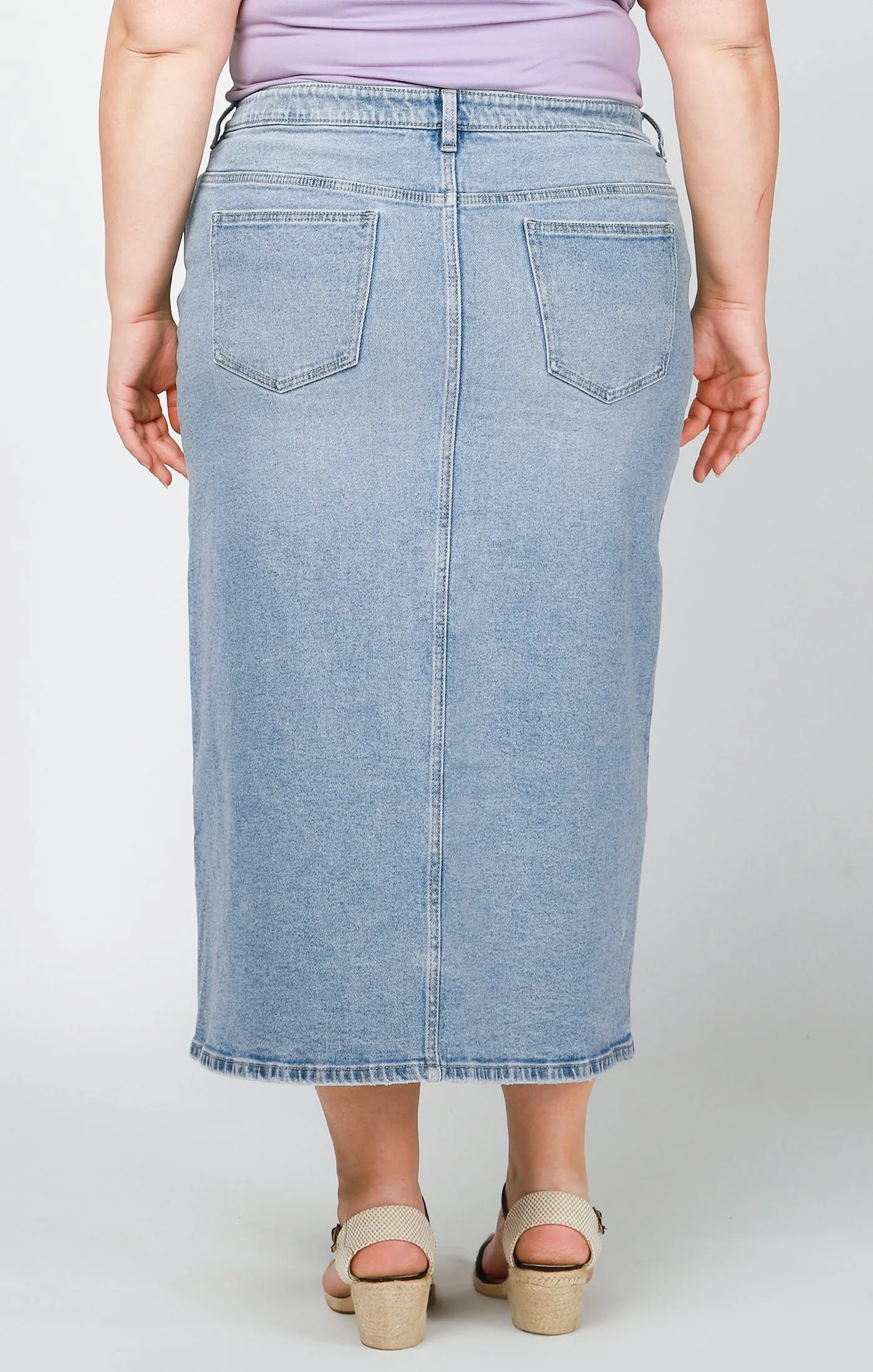 Denim Skirt Plus