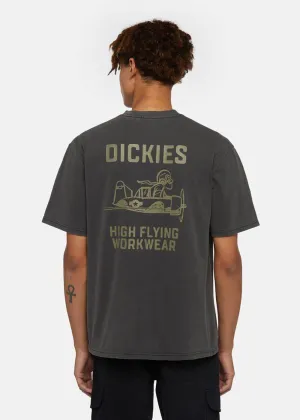 Dickies Mens High Flying Workwear T-Shirt Black
