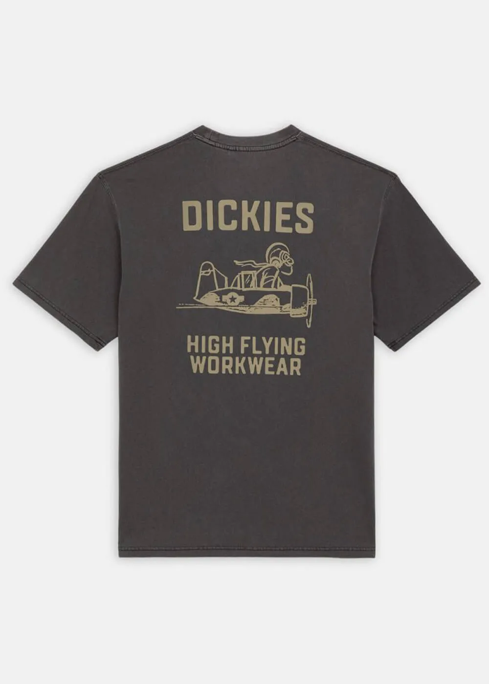 Dickies Mens High Flying Workwear T-Shirt Black