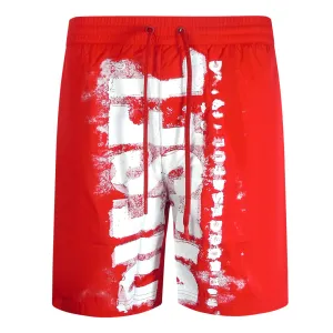 Diesel Bmbx Powel 47 5 Calzoncini 42A Red Beach Shorts Mens