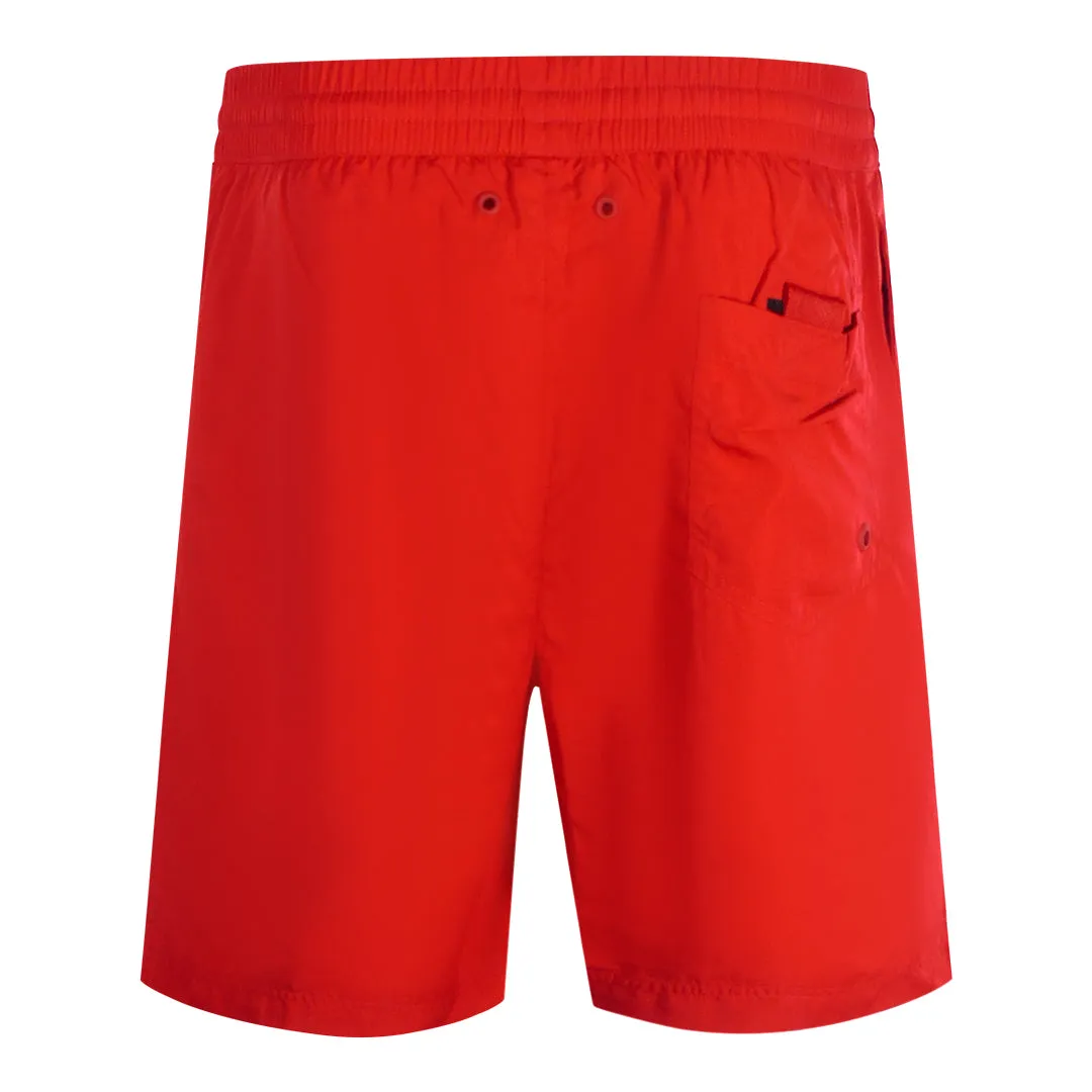 Diesel Bmbx Powel 47 5 Calzoncini 42A Red Beach Shorts Mens