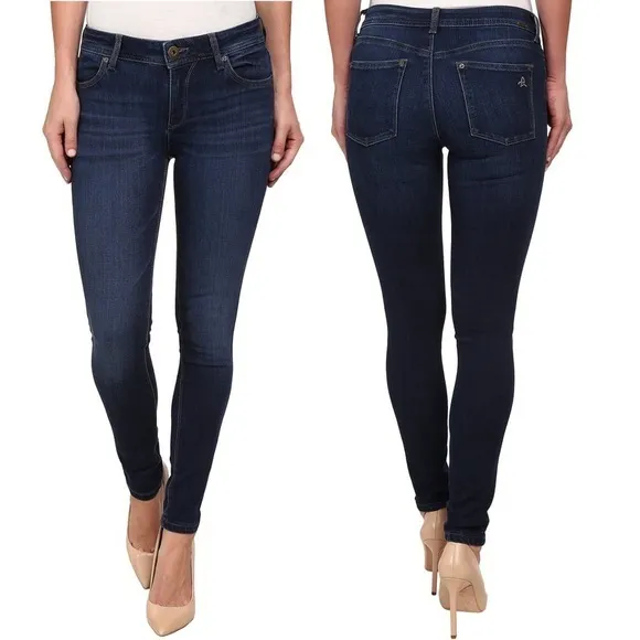 Dl1961 Emma Power Legging Mid Rise Skinny Jeans Women’s Size 28 6 Small