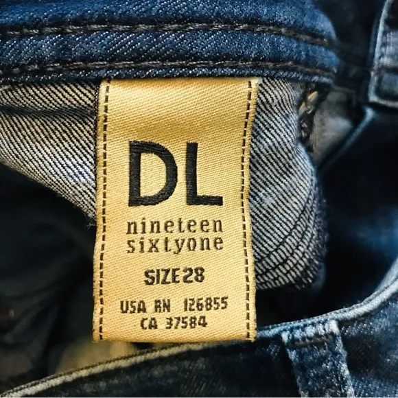 Dl1961 Emma Power Legging Mid Rise Skinny Jeans Women’s Size 28 6 Small