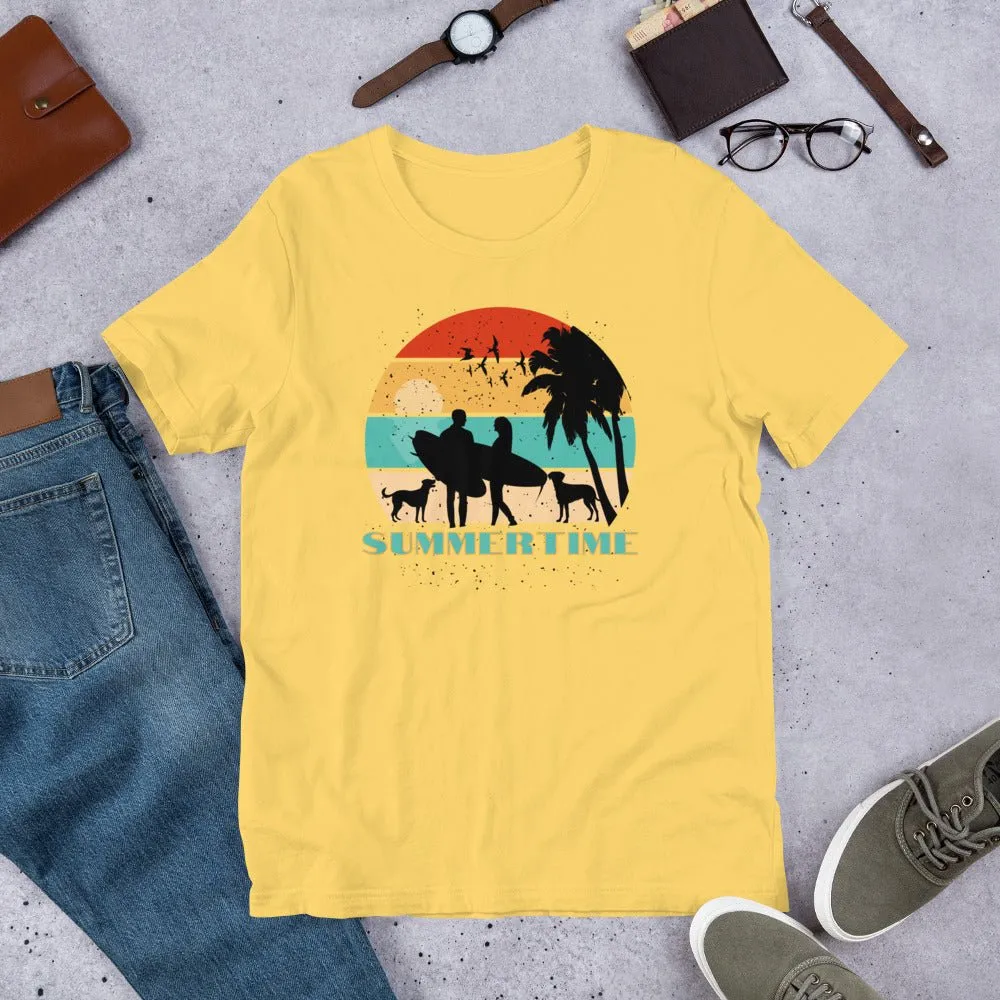 Dog Family Summertime T-Shirt