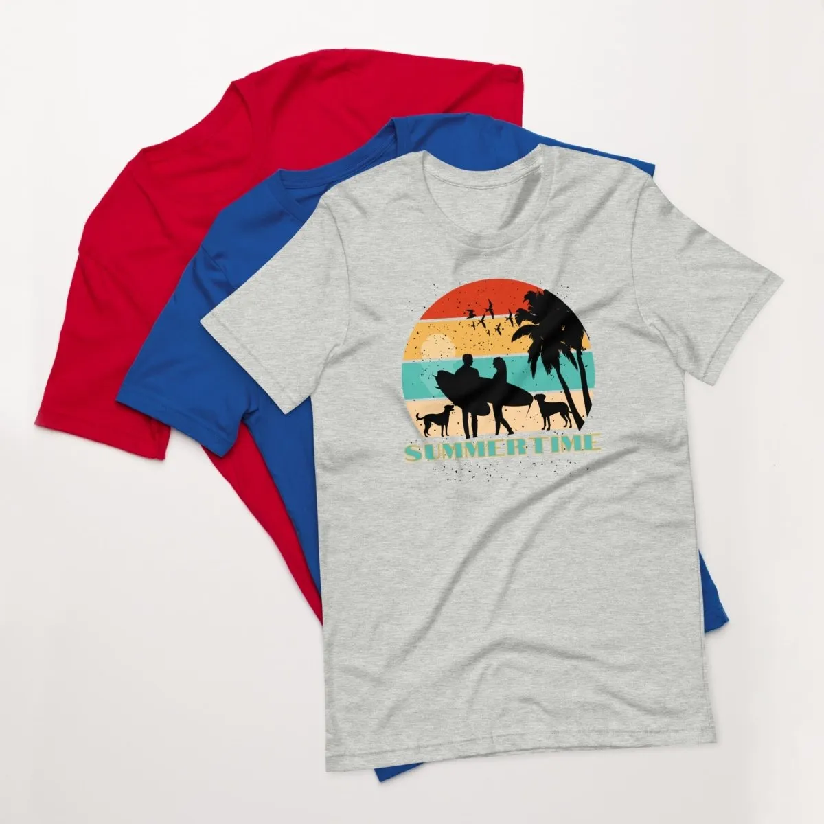 Dog Family Summertime T-Shirt