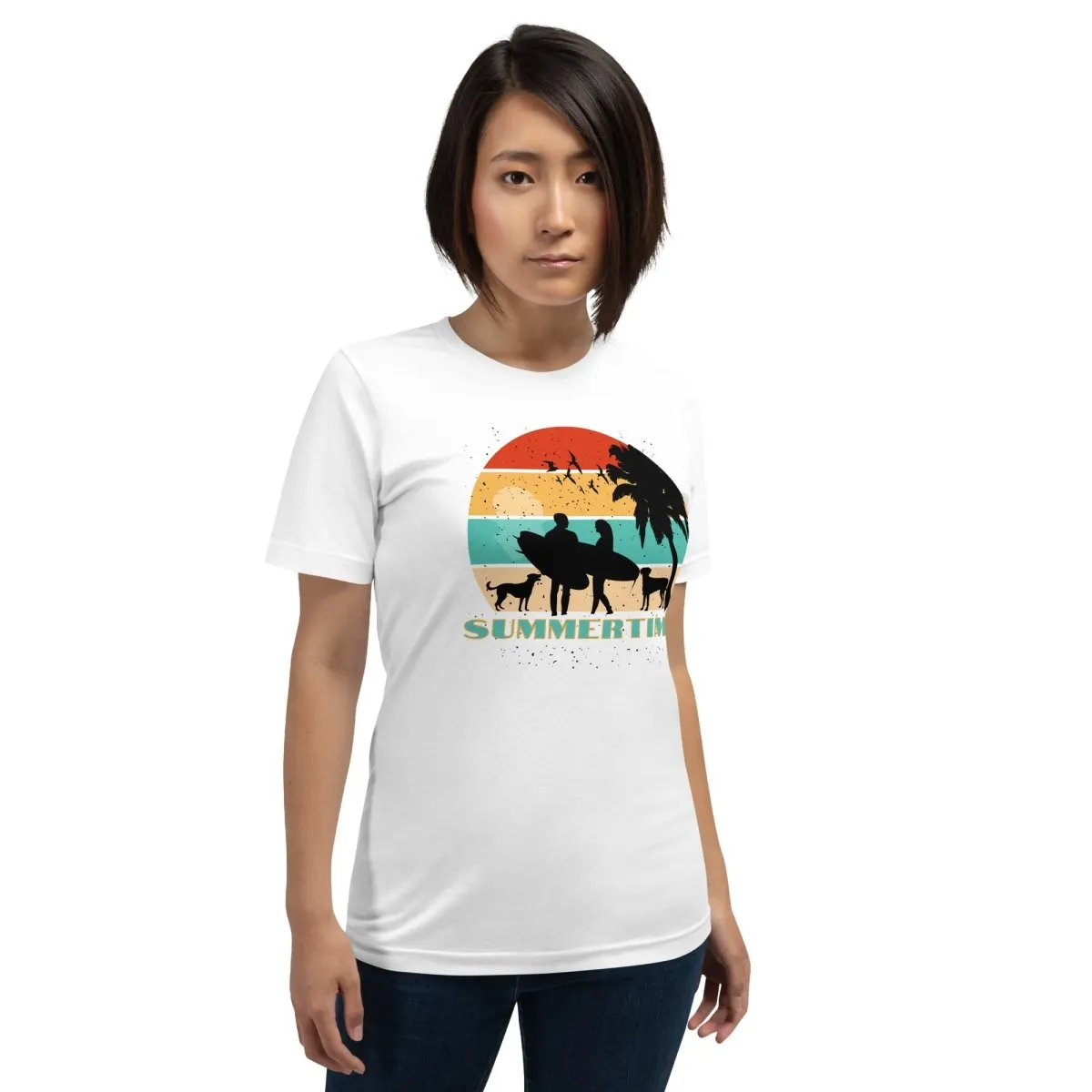 Dog Family Summertime T-Shirt