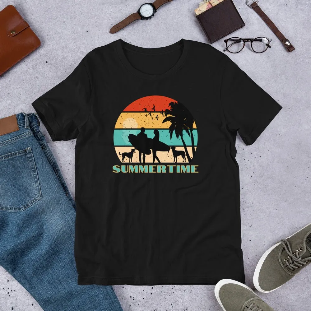 Dog Family Summertime T-Shirt
