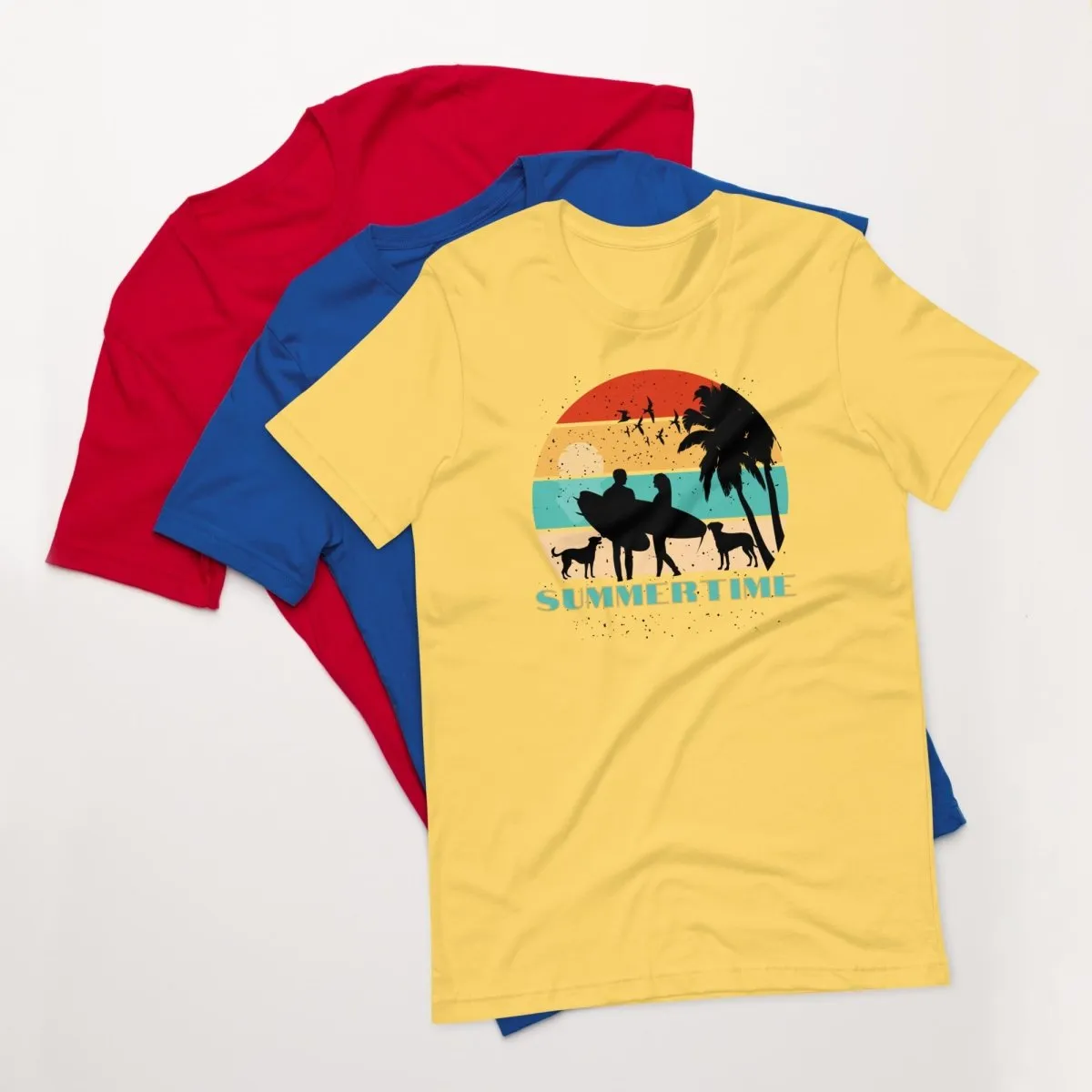 Dog Family Summertime T-Shirt