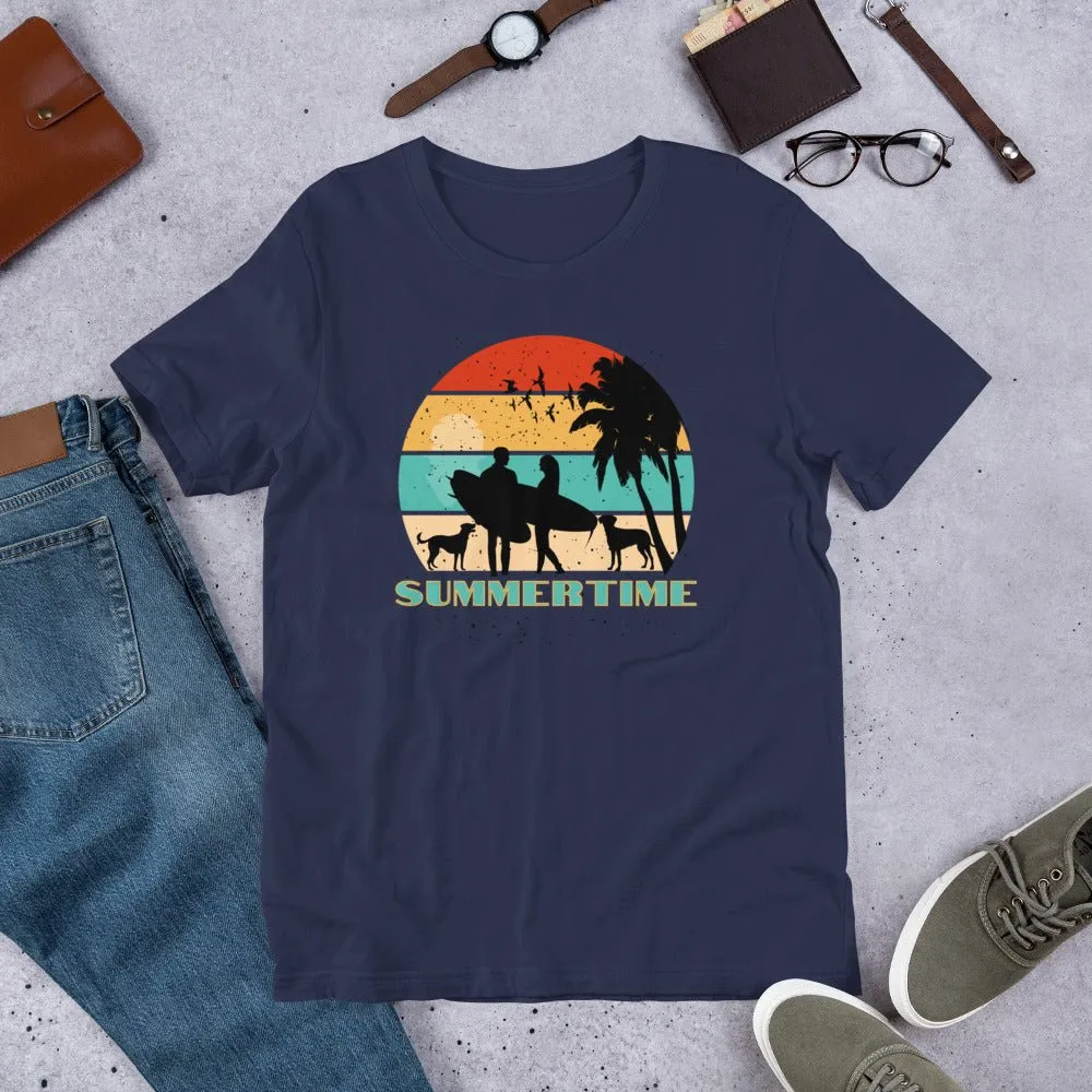 Dog Family Summertime T-Shirt