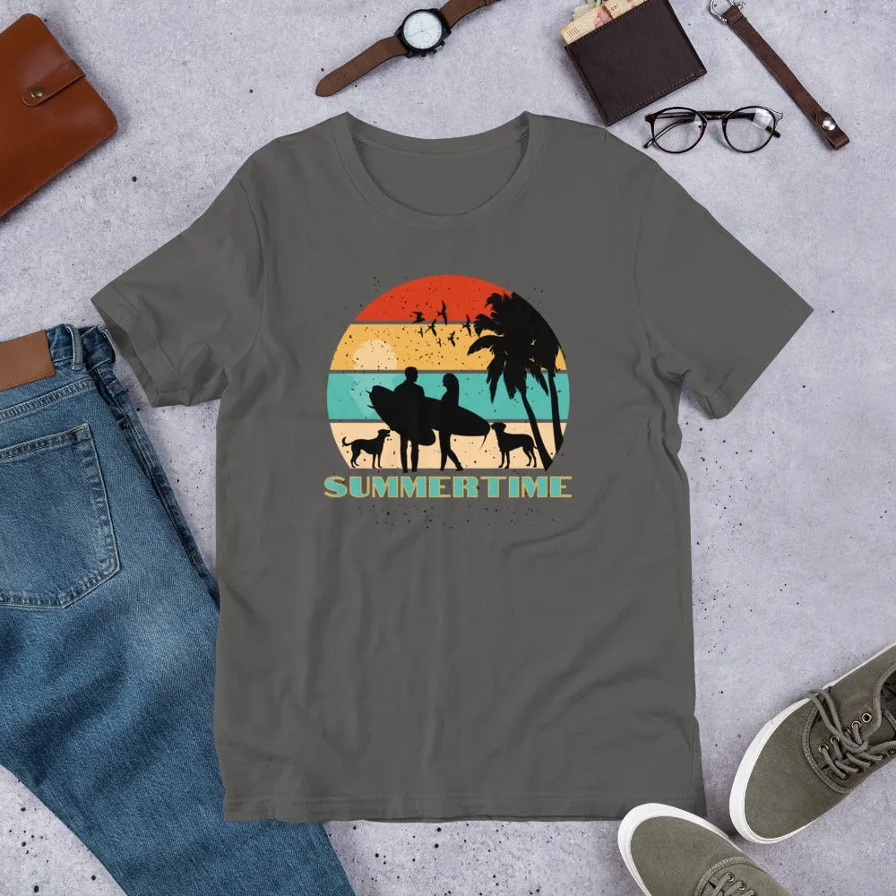 Dog Family Summertime T-Shirt