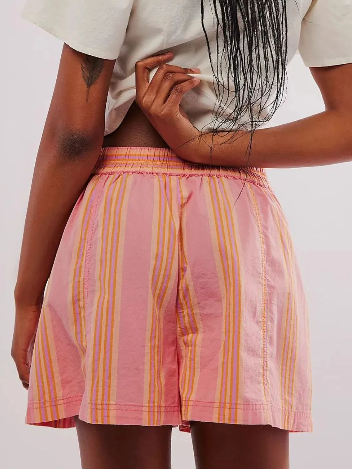 Elastic Waist Shorts