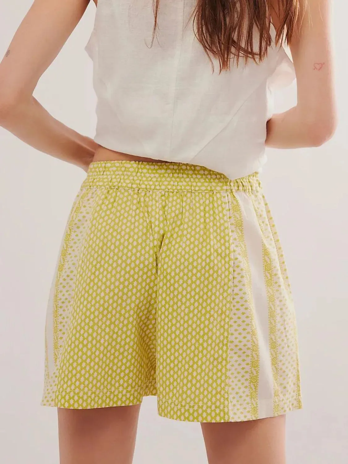 Elastic Waist Shorts