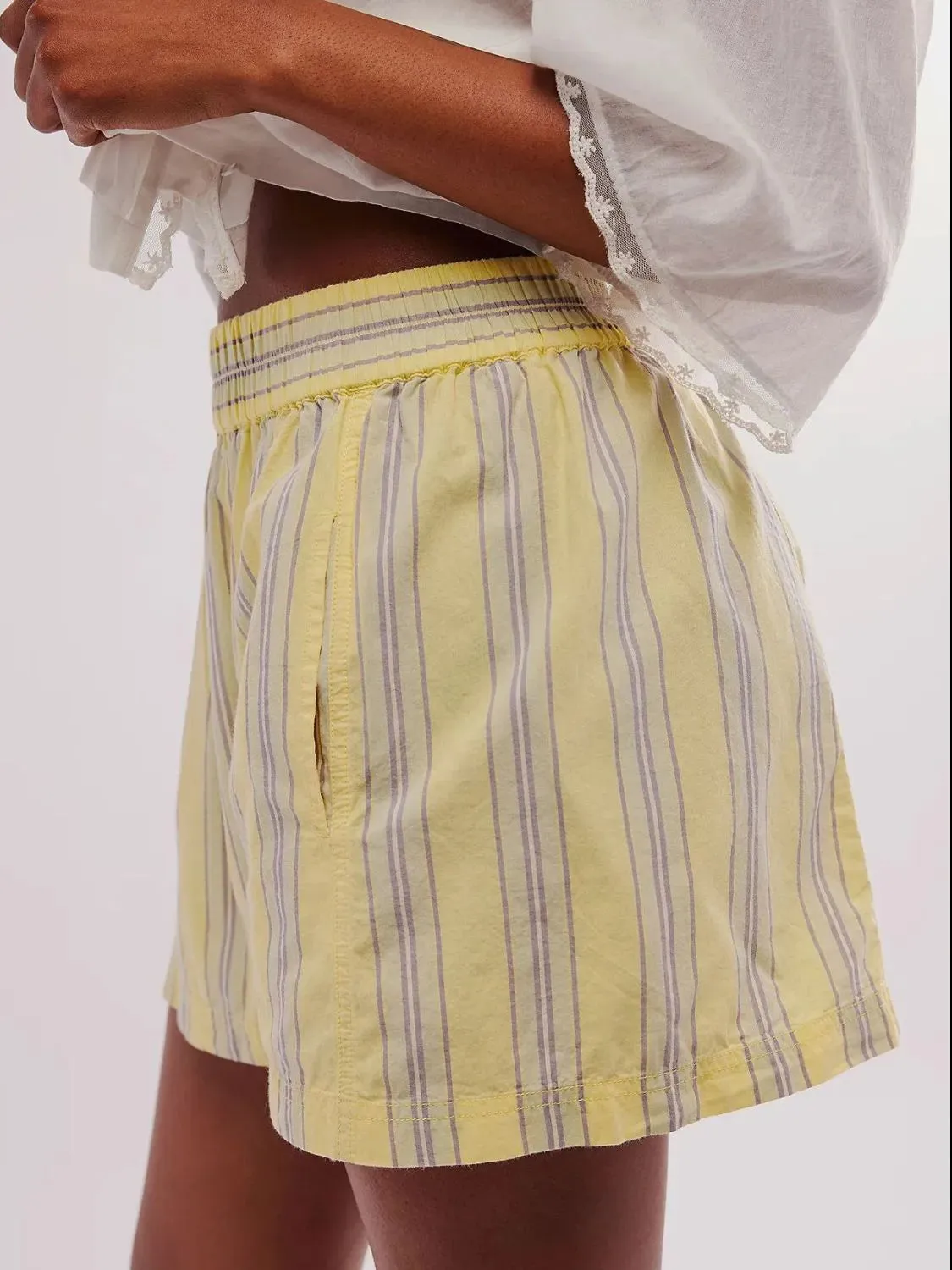 Elastic Waist Shorts
