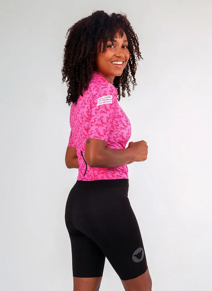 Ellen Porteus x WMN Integrated Jersey - Pink