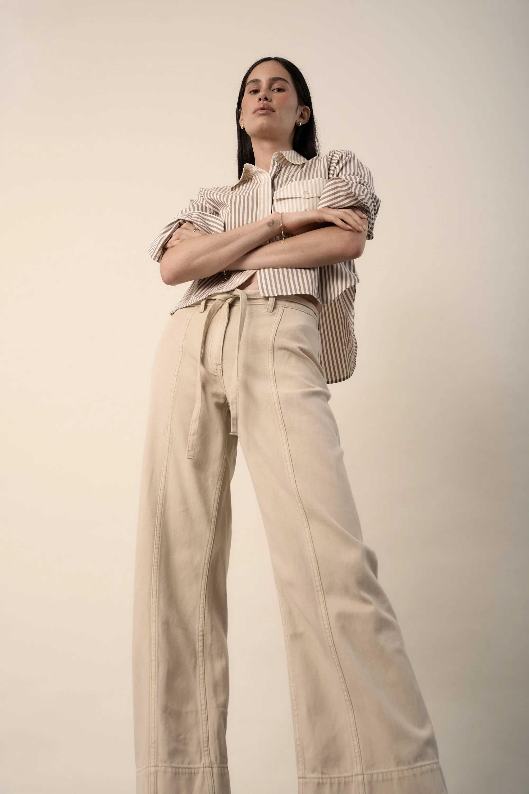 Ely Tie Detail Jeans
