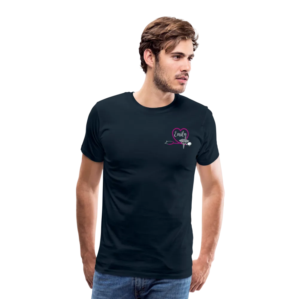 Emily Emergency Nurse Flag Men's Premium T-Shirt