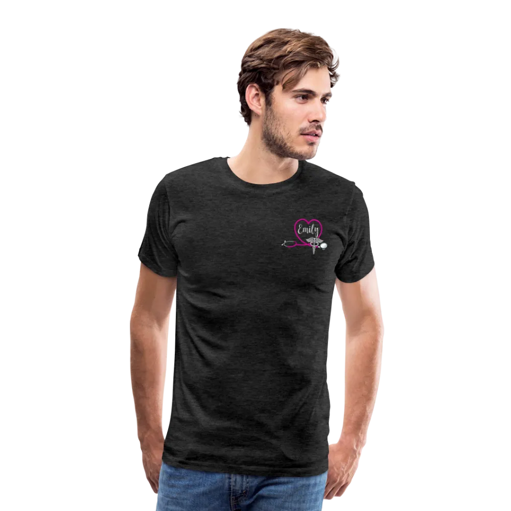 Emily Emergency Nurse Flag Men's Premium T-Shirt